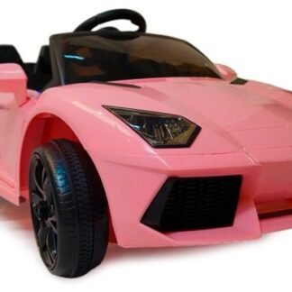 COCHE DE BATERÍA 12V PARA NIÑOS, MANDO RC PARENTAL, DEPORTIVOSTYLE, ROSA-PINK - INDA555-AT-DEPOR